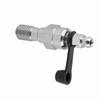 M10x1.25mm Motorcycle Brake Master Cylinder Caliper Bleed Screw Nipple Banjo Bolt   Dust Cap Silver