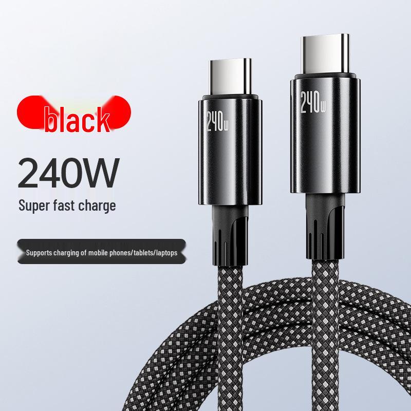 6A Type-C Data Cable for Huawei, Honor, Xiaomi - 66W Super Fast Car Charger