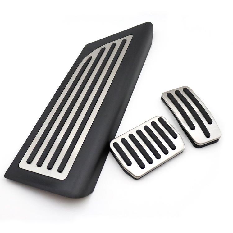 Car Pedals Suitable for Tesla Model 3 Modification, Accelerator, Brake, Rest Area, Anti-skid Pedal Accessories