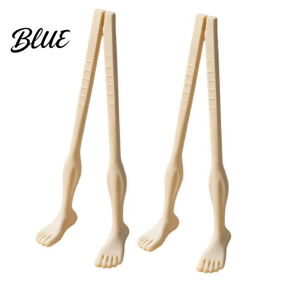 Fun Tableware Foot Chopsticks with Straw Creative Dining Utensils Decorative Shape for Home Restaurants Picnics Unique