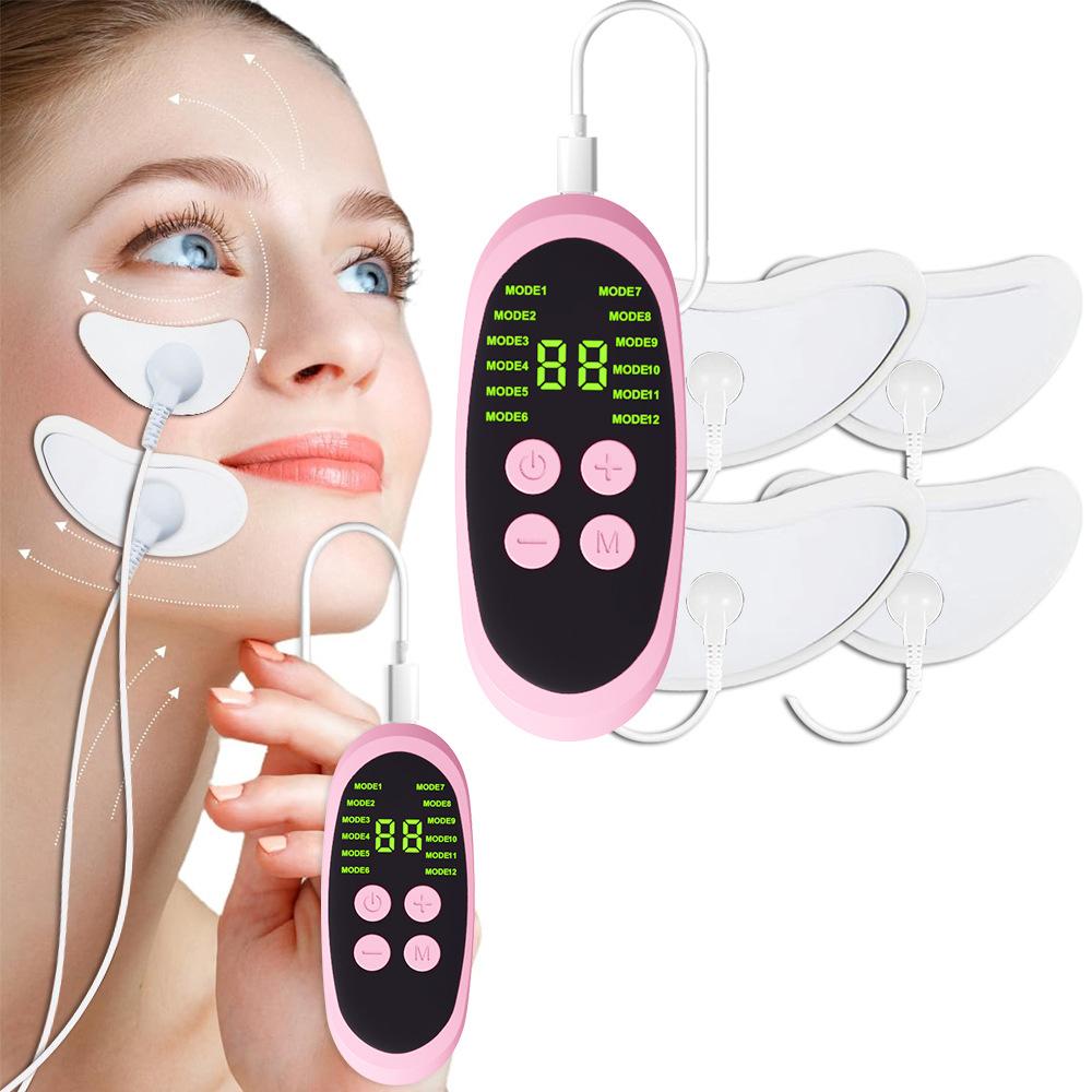 EMS Facial Massager Microcurrent Muscle Stimulator Facial Lifting Skin Tightening Anti-Wrinkle Muscle Stimulator Beauty Device