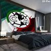 Club America Wall Tapestry Aesthetic Wall Hanging Printed Fabric Blanket Decorative Tapestries for Bedroom Living Room Home Decor