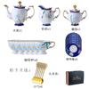 Coffee Cup Saucer Afternoon Tea Set Exquisite Bone China Water Set Light Luxury Flower Tea Cup Household Set With Tray