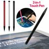 NEW High-end Universal Stylus Pen for Android Tablets Mobile Phone Touch Pen 2 in 1 Capacitive Pen Touch Screen Stylus Pencil