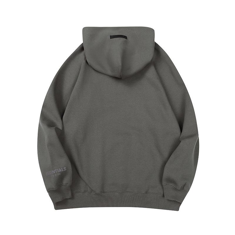 Bluza z kapturem unisex z modnym logo w podwójną linię