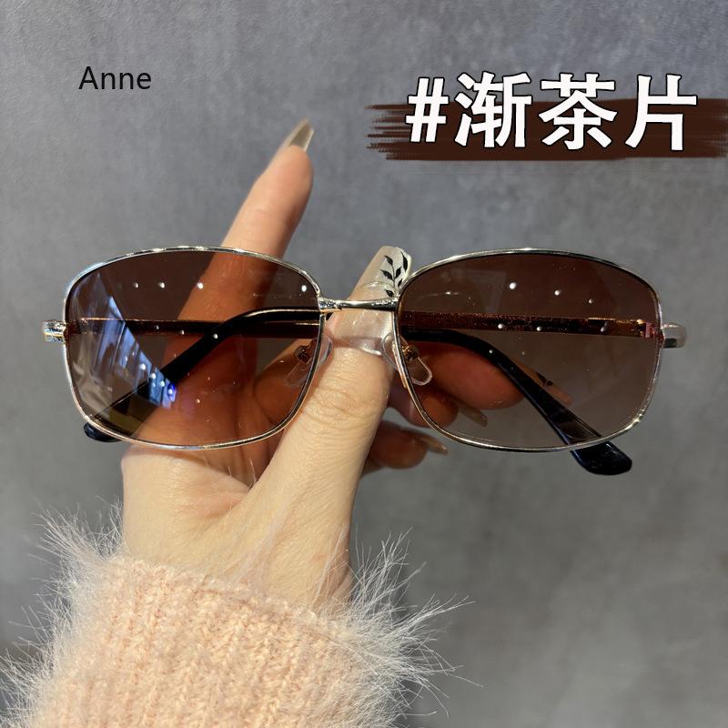 

Women Glasses Oversized Square Sunglasses Women Fashion Shades Metal Sunglasses Men Retro gafas de sol mujer