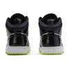 Jordan 1 Mid Black Cyber Mystic Green GS BQ6931-003