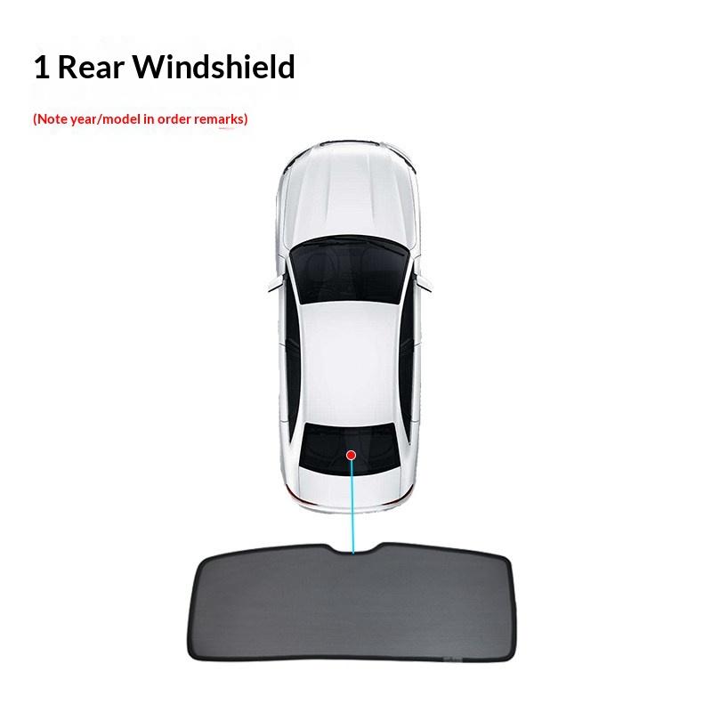 For BYD Atto3 Car Specialized Sunshade Curtain Sun Protection Heat Insulation Car Interior Decoration Auto