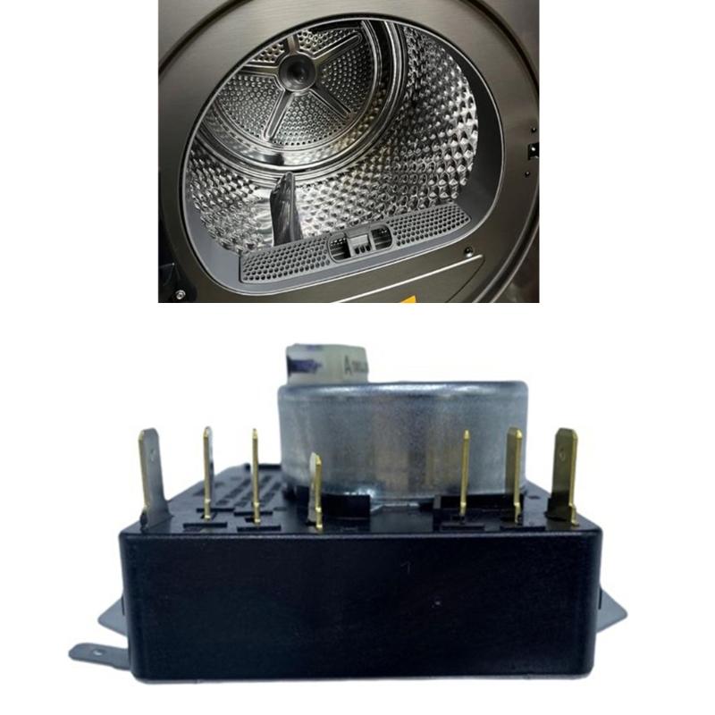 High Quality Dryer Machine Timer For Home Appliances Heat Resistant Plastic Material Standard Size Works For Most Dryers