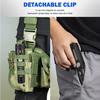 High Power LED Handheld Flashlight with Power Display, Strong Light & Side Light, Bright Torch for Camping, Hiking and Outdoor Emergency Use