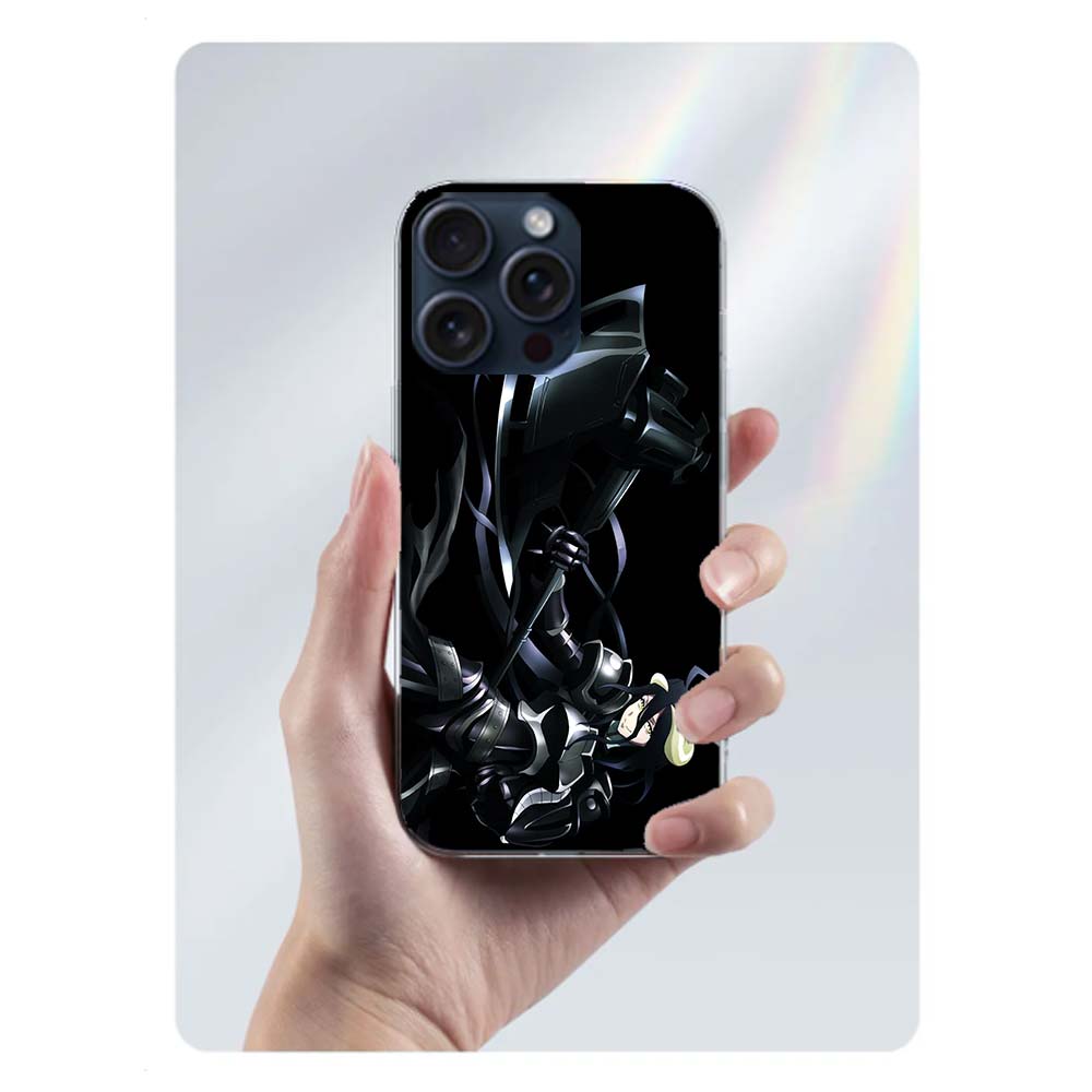 Albedo Overlord Clear Phone Case For Iphone 17 Air 16 Pro Max 15 Pro 14 Plus 17E 16E 11 13 12 Mini Cover Cases Fundas Cell TPU C