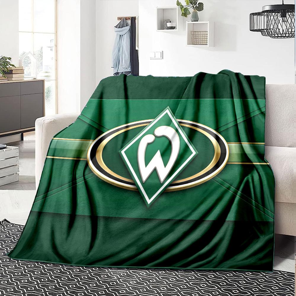 SV Werder Bremen Flannel Blanket, High quality Comfortable for All Seasons, Home Decor, Warmth and Comfort