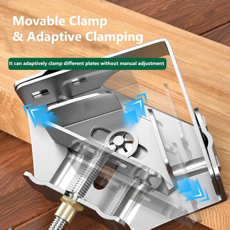 Practical High Strength Stainlesses Steel 90 Degree Corner Clamp for Efficient Woodworking Carpentry and Welding Use