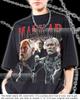 Maglietta Maekar Targaryen Anni '90 Retrò Fan Tee, T-shirt da Film Unisex, Stile Vintage Bootleg KUS17