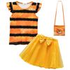Children Cosplay Costume Girl dog man petey Clothing Halloween Carnival Set Blouse Skirt Sets Summer Casual Suit Party Costume