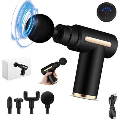 2024 Clucyca Portable Massage Gun,6 Speeds for Muscle Pain Relief,Back Neck Shoulder Deep Tissue Vibration Massager Relaxation
