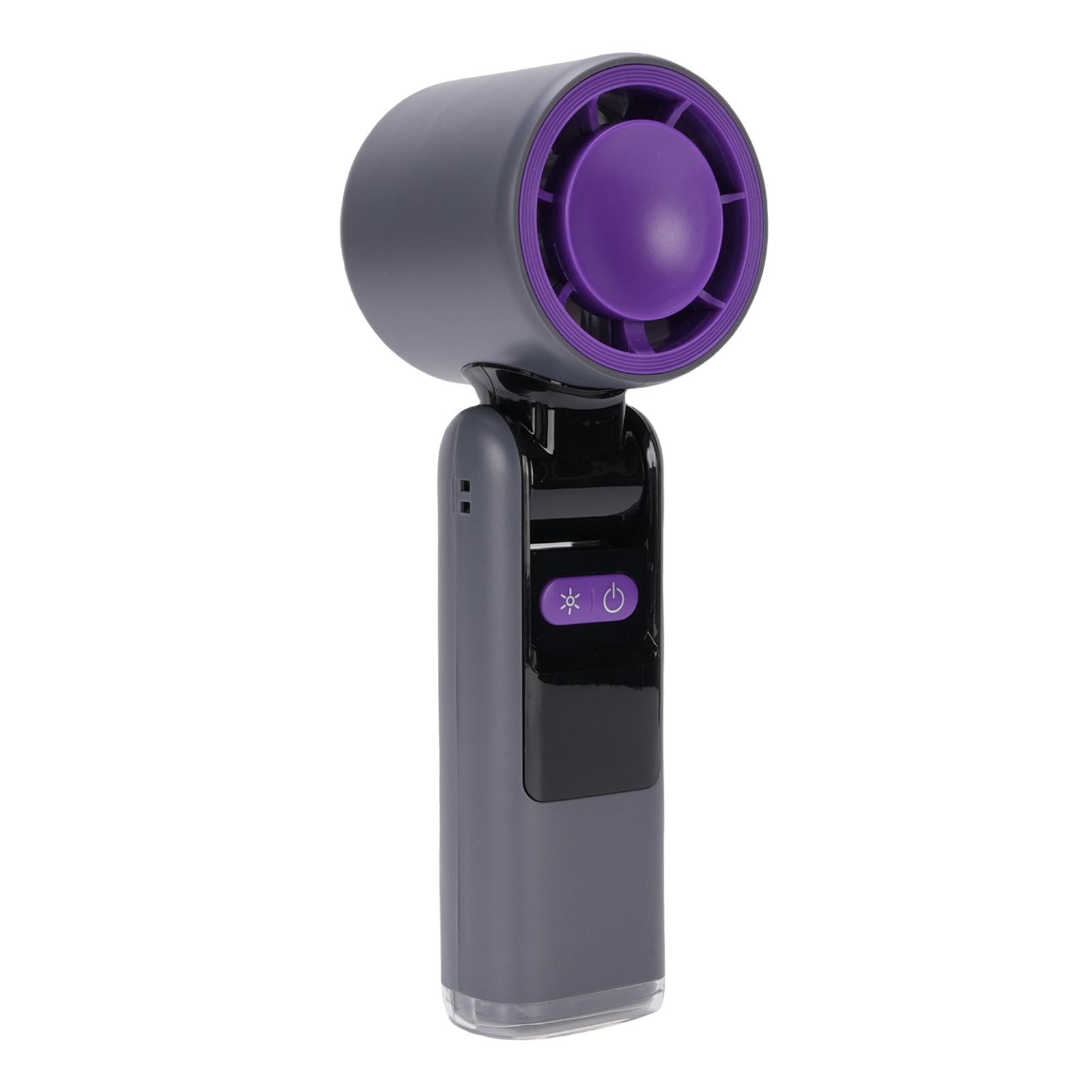 

Portable Handheld Turbo Fan High Speed 100 Speeds Adjustable Foldable LED Display USB Rechargeable