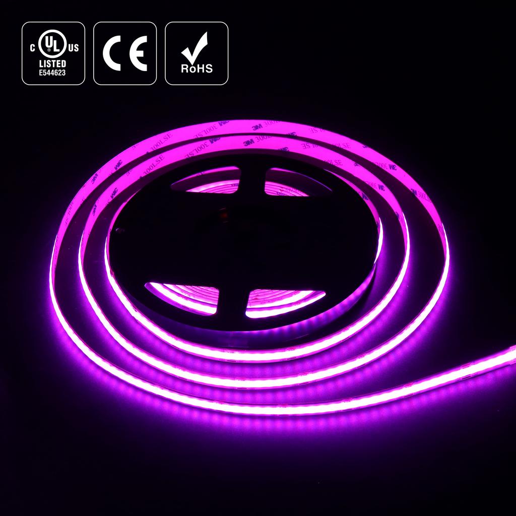 Rgb Led Strip Light 840led/m DC24V 12mm LED Flex Strip 50mm Dimmable CE ROHS 3 Years Warranty IP20 Stage Room Hotel Decoration