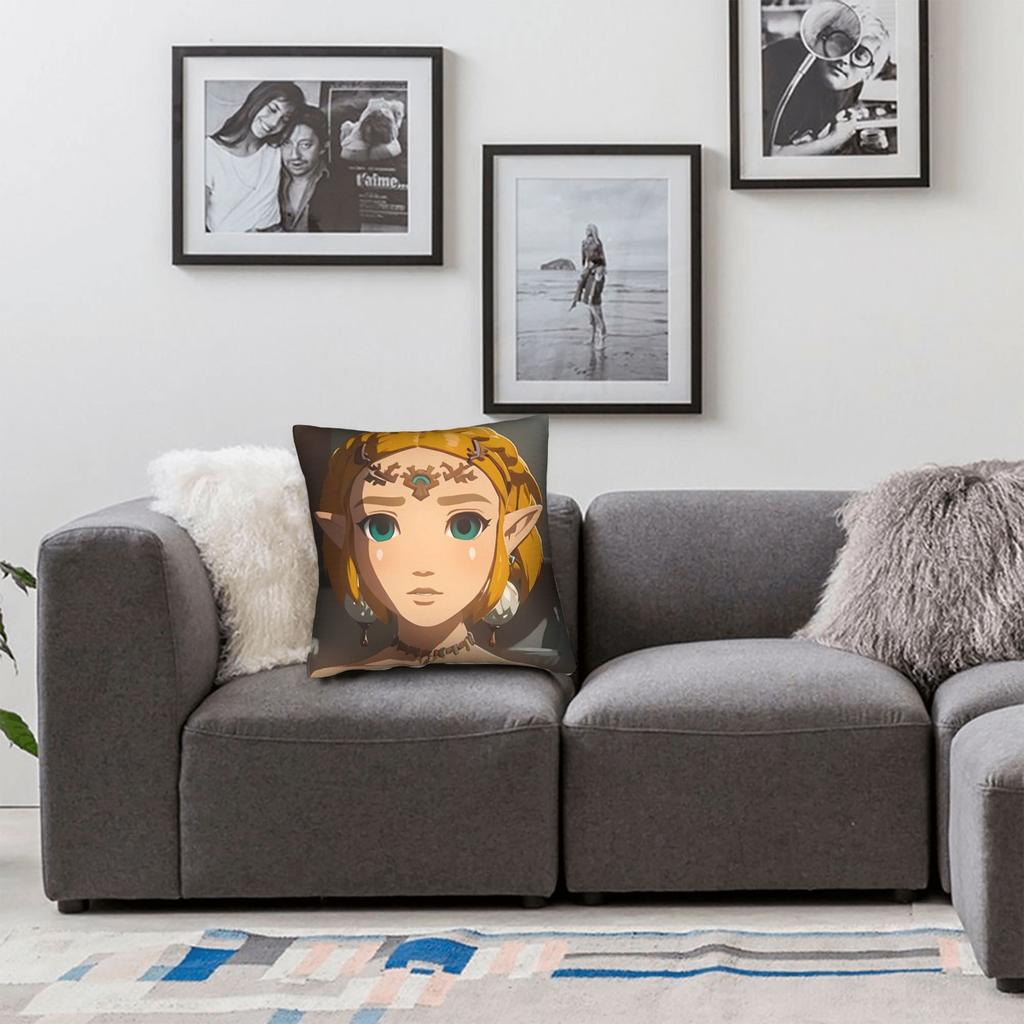 L-Legends of Z-Zeldas Pillow Case Vintage Pillow Cover Custom Pillowcases For Sofa Home Decor