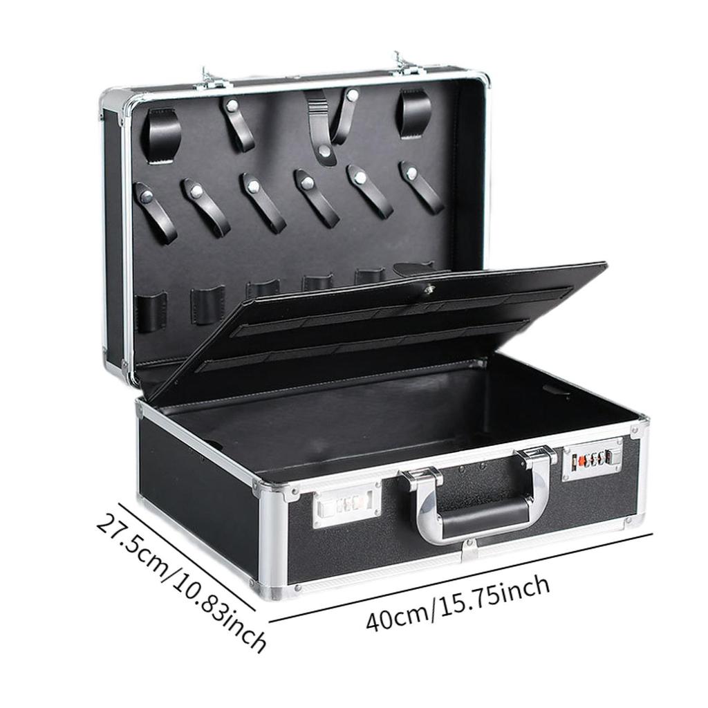Hairdressing Tools Barber Supplies Case with Handle Convenient Hairdresser Carry Case Hairdresser Suitcase Travel Code Case