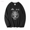 ABIGAIL HATE KOMMAND Split Vintage T Shirt Tour LP Black Metal Sabbat 7 Cassette vintage Washed graphic designer clothes