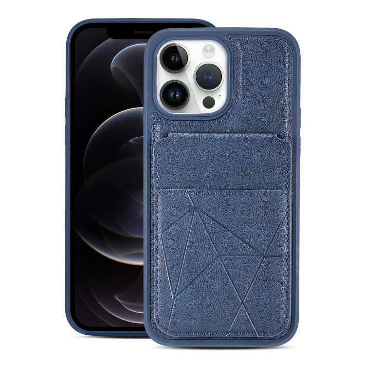 Multifunctional Vertical Flip Card Wallet Holder Vegan Leather Back Phone Case