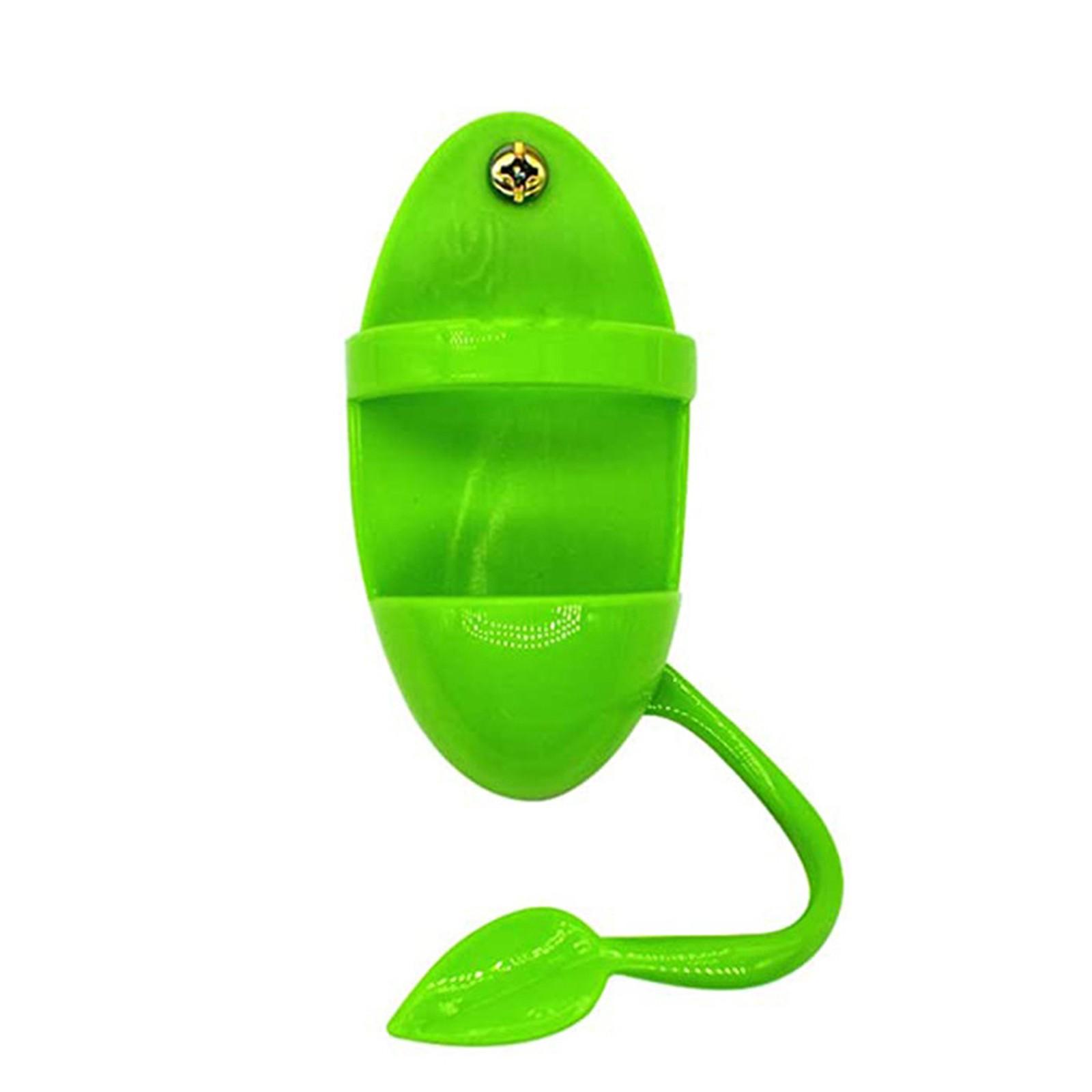 

Plastic Small Bird Feeder Garden Supplies Outdoor Bird Cage Food Rack Gift зелений