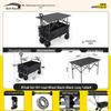 Faltbarer Outdoor-Camping-Handwagen und Picknick-Trolley
