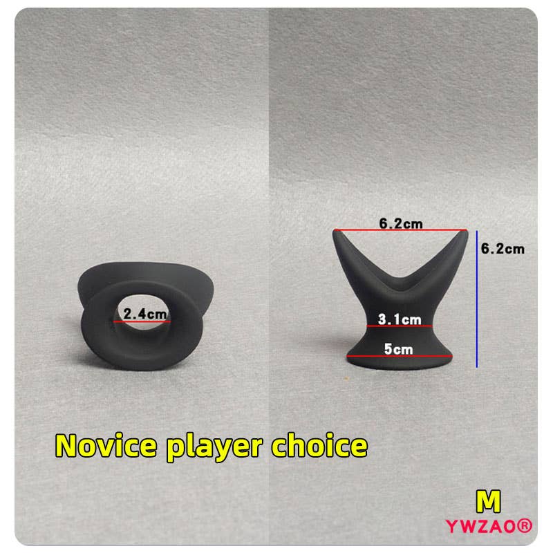 YWZAO Anal Plug Hollow Silicone V G59