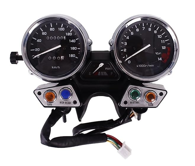 Yamaha XJR400 4HM Meter Genuine Motorcycle Custom Aftermarket Part (95-97) Speedometer/Tachometer Unit, Type, Part, Universal,