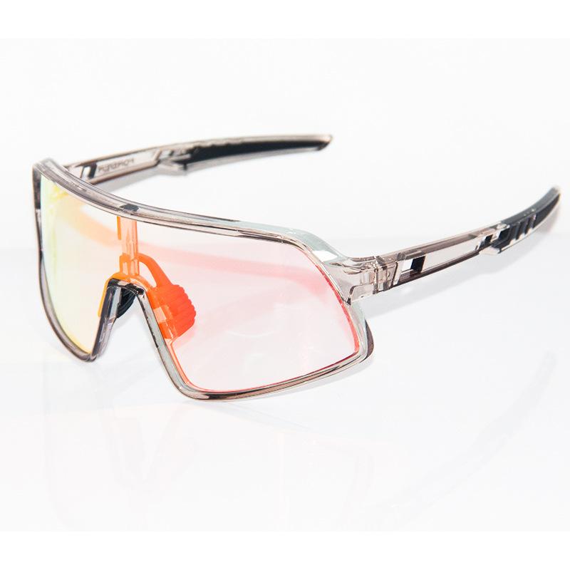Lunettes de sport à changement de couleur pour la randonnée et l'alpinisme, le cyclisme en extérieur, lunettes de soleil coupe-vent, anti-poussière et anti-éblouissement pour hommes et femmes
