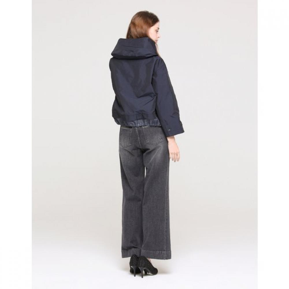 SON JUNG WAN Logo Beading Denim Block Jumper Zjp6363010