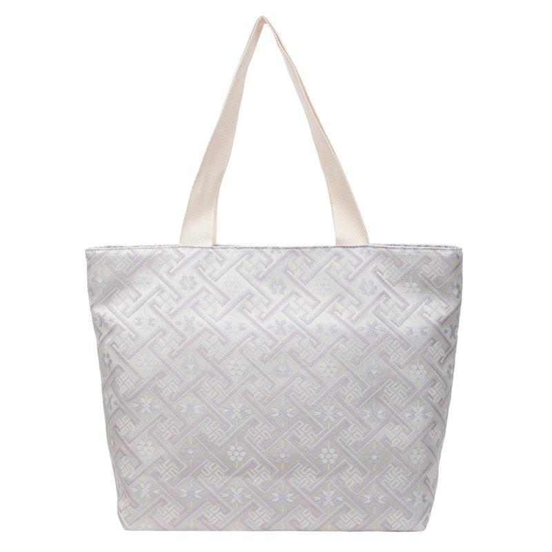 2025 Summer New Chinese Style Fashion Simple and Aesthetic Style Personalized Shoulder Bag Tote Bag Women's Large Capacity