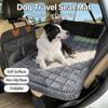 Universal Fit Dog Car Seat Cover Waterproof Anti Dirty Pet Back Seat Protector Scratch Resistant Non-Slip Pad for Travel Use