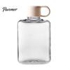 Leak Proof Travel Jug Portable Tritan Flat Water Bottle, Lightweight Slim Design, Large Friendly Kettle Capacity Leakproof Kettle, for Outdoor Hiking