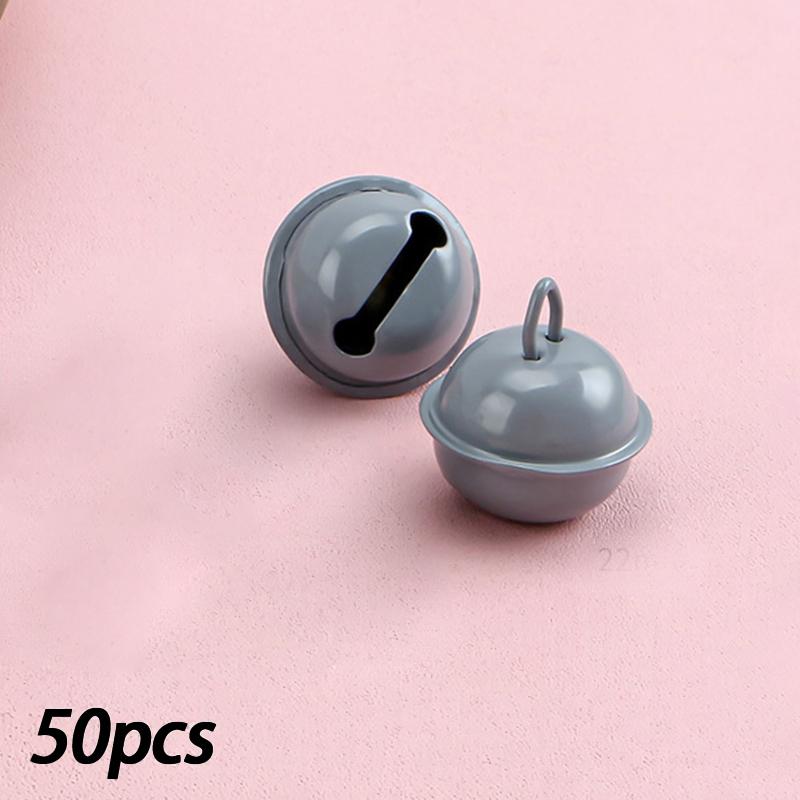 Clochettes Colorées 14/18/22mm Petit Pendentif Accessoires Porte-clés DIY Clochettes Rondes pour Animaux (50 pièces)