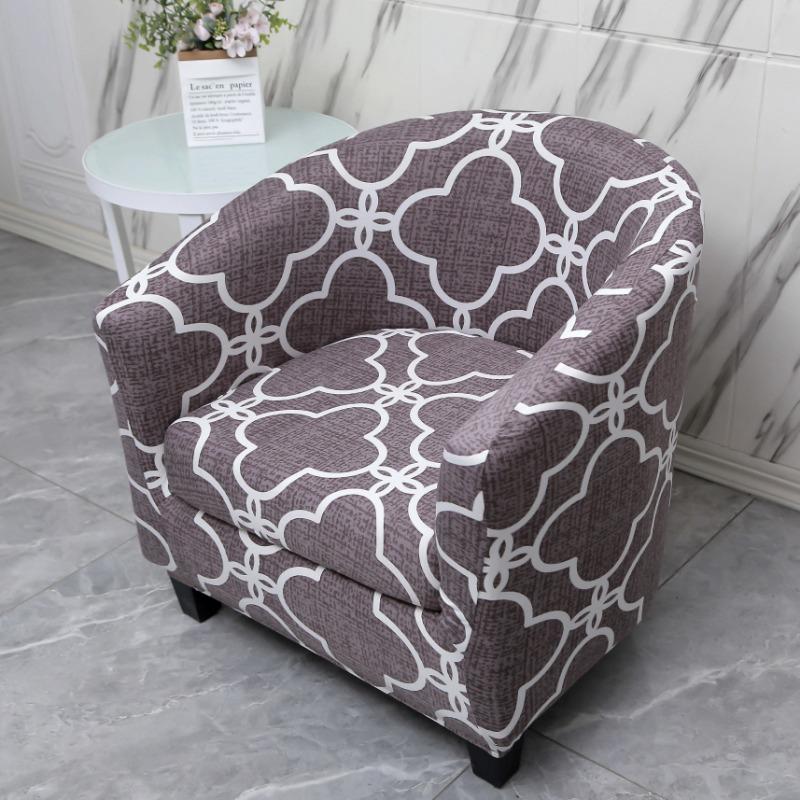 Armchairs Chair Covers Stretch Single Sofa Slipcover Sofa Couch Cover for Bar Counter with Seat Covers Funda De Sofá Individual