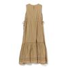 [Beaming Life Store by BEAMS] One Piece B:MING BEAMS Tiered Sleeveless Maxi Ladies BEIGE S