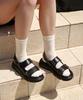 Mac Moc Puff Casual Platform Velcro Sandals_2 Colors (4.5Cm)