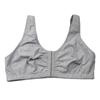 European and American Large Size Front Buckle Without Steel Ring Thin Adjustable Underwear Large Chest Small Bra
