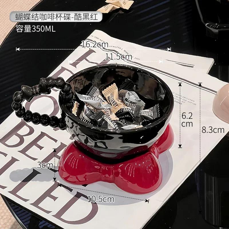 Leichter Luxus Exquisite Keramik-Kaffeetassen Einzigartige Kreativität Becher High-End Restaurant Nachmittagstee Kaffeetasse Weihnachtsgeschenke