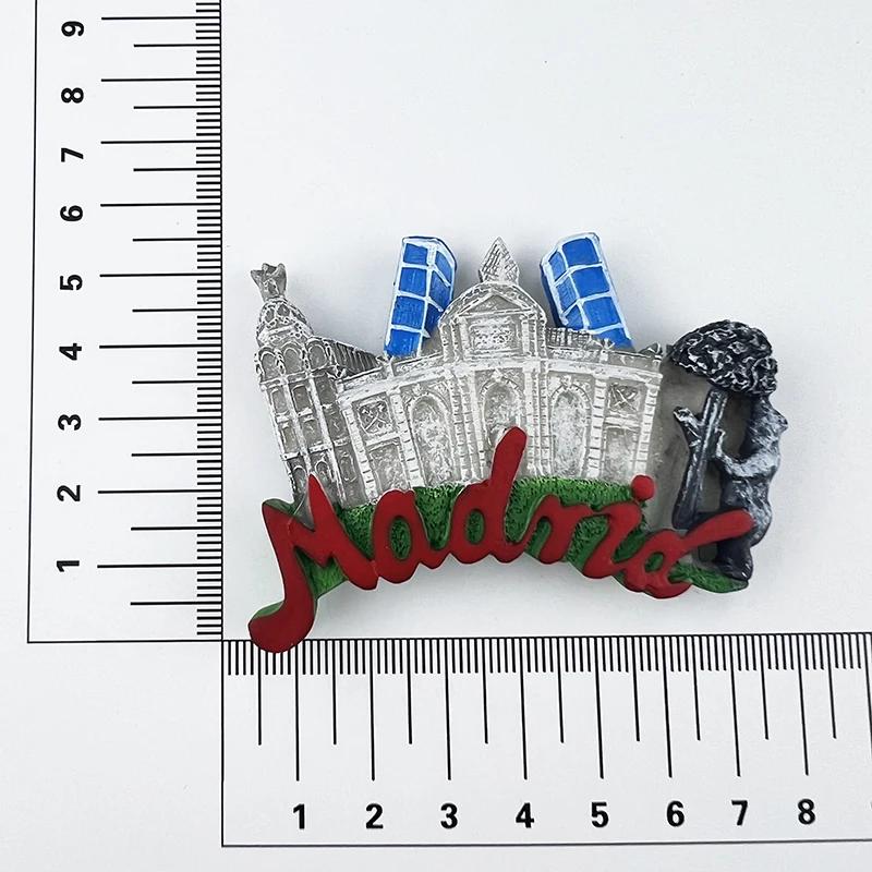 Spain Tourism Souvenirs Fridge Magnets Toledo Castillo De San Servando Valencia Bartolo Apartment Travelling Fridge Stickers