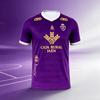 2026 Real Jaén Stampa 3D Maglia da Calcio Uomo Donna Estate Sportiva T-shirt Oversize Traspirante Asciugatura Rapida Streetwear Abbigliamento