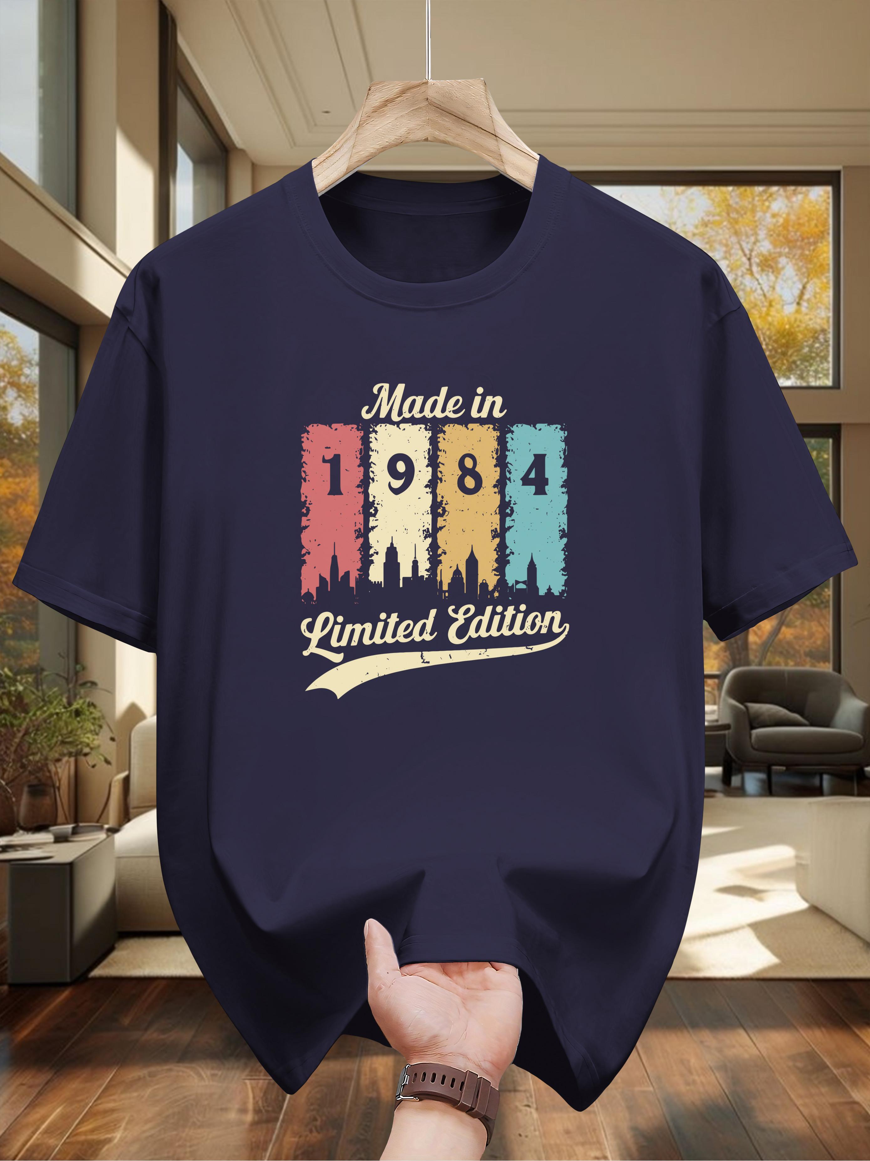 Made in 1984 Limited Edition Graphic T-shirt - 200g XXXXL