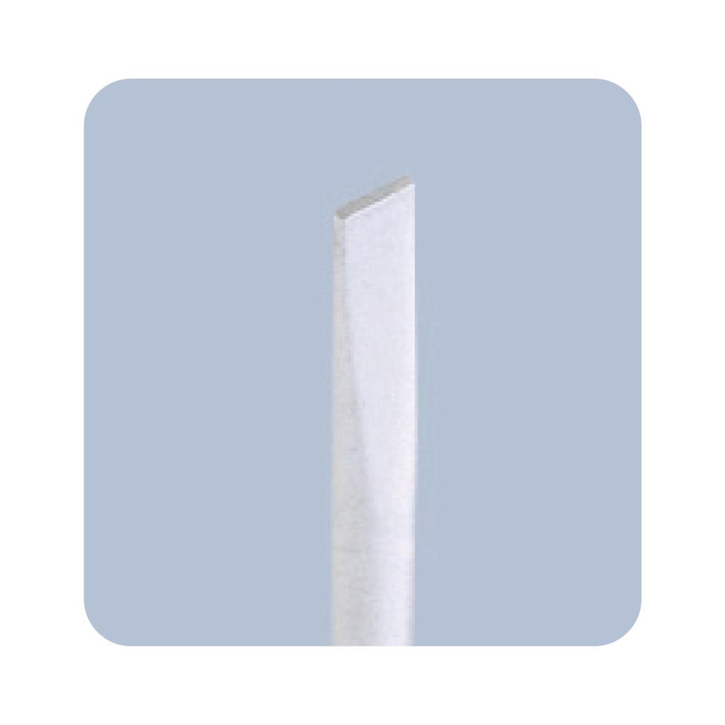 HOZAN Ceramic Adjustment Completely Single Tip Size X Core for Adjusting Ferrite Cores and Volumes D-272 Screwdriver, Non-Magnetic, Item, -1.8 0.4mm,