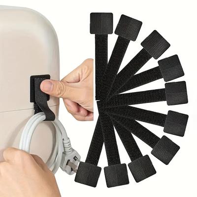 10Pcs Reusable Cord Organizer Keeper Holder, Fastening Cable Ties Straps for Mixer, Coffee Maker, Pressure Cooker And Other Kitchen Appliances