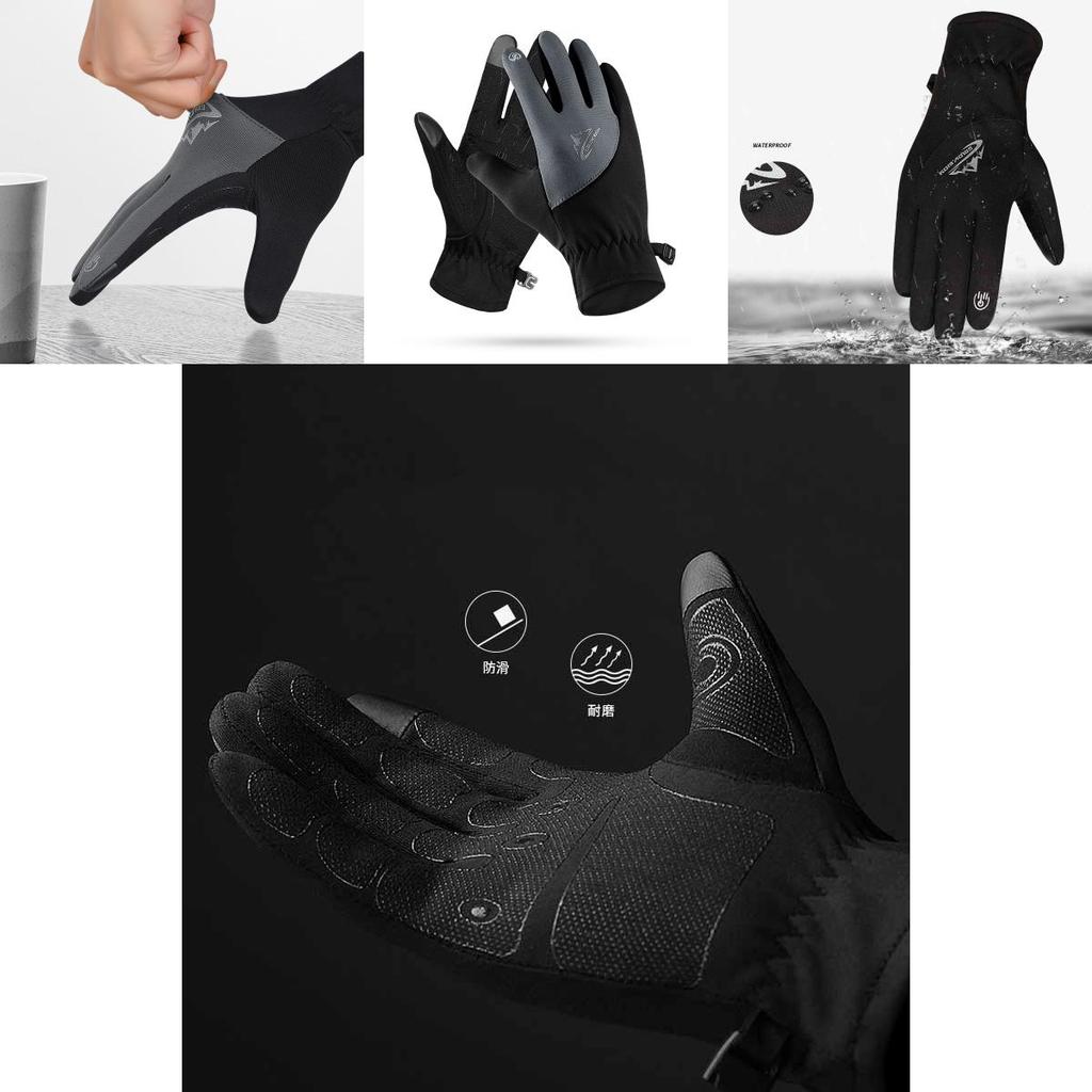 Quality Men Women Winter Thermal Touch Screen Gloves Waterproof Ski Gloves**