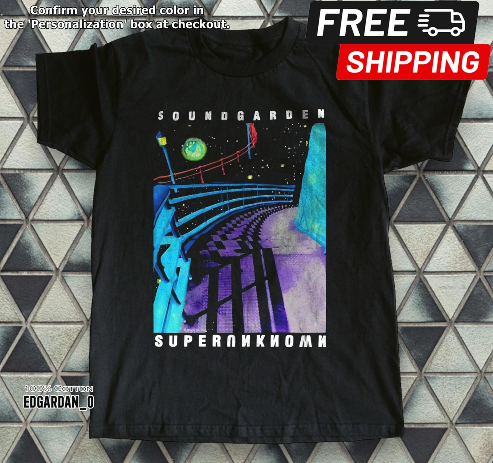 Soundgarden - Superunknown 1994 Chris Cornell Black T-shirt Size S-5XL XXXL