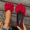 Women Flats Shoes Summer Bow  Toe Female Loafers Fashion Sneakers Casual Shallow Breathable Shoes