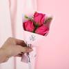 3 Heads Artificial Rose Bouquet Mini Scented Soap Flower Bouquet for Women Mom Wife Valentine's Day Anniversary Wedding Mother's Day Birthday Gift
